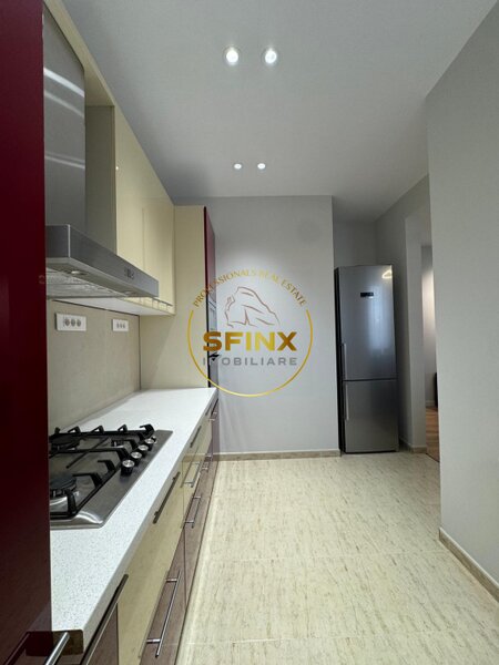 Penthouse complet mobilat, cu terasa de 60mp si 2 locuri de parcare